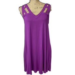 Mittoshop Cut Out Strappy Fit and Flare Boho Dress